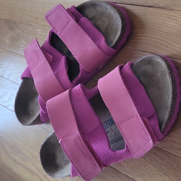 Birkenstock Shoes - Birkenstock Uji Nubuck-Suede - Fuchsia Tulip - 39EU